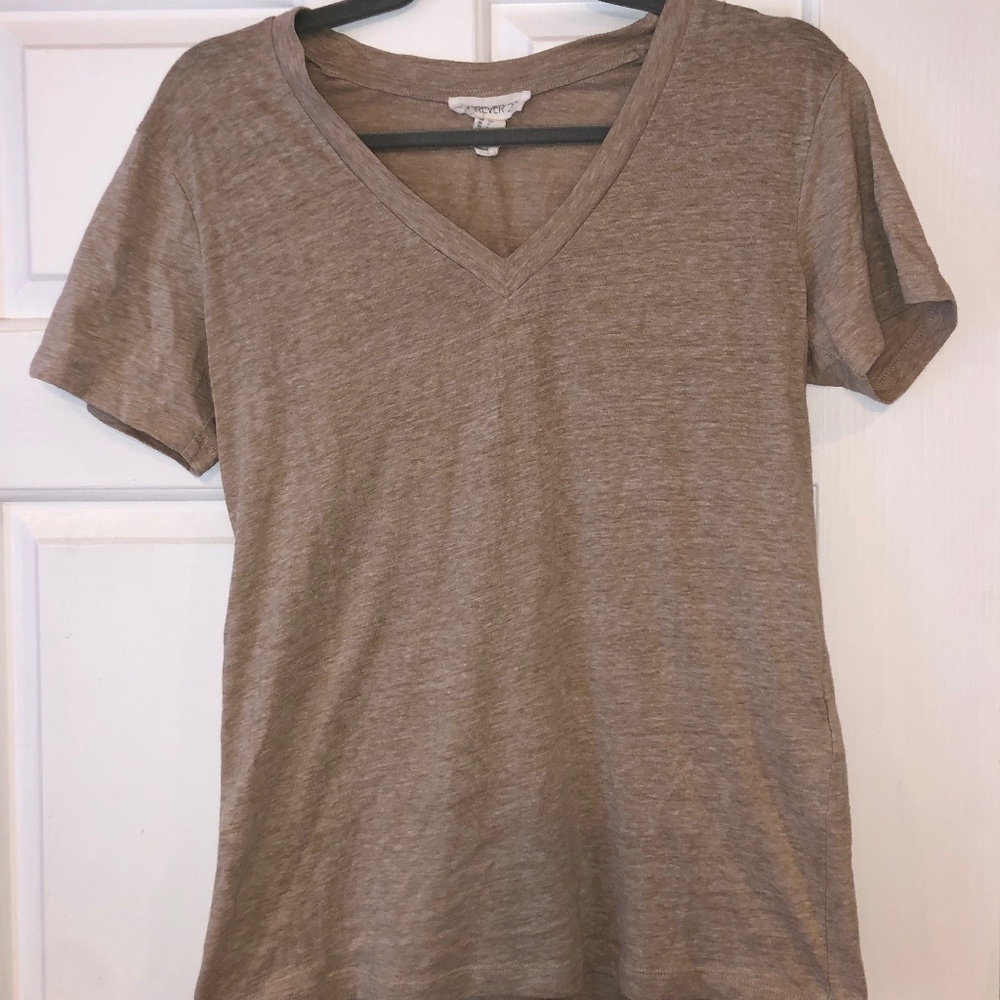 Tan t-shirt